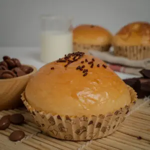 11. Roti Mochi Coklat